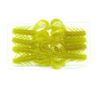 Soft Bait Lures 8 Pieces Long Lasting Scent Shrimp Fluorescent Elastic | Fishing Soft Lures for Bass Crappie Stream Lake River Reservoir Pond Along Shoreline
