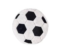 Soft Basketball Soccer Rugby Ball Shape Sofa Cushion Plush Throw Pillow Companionship Fluffy Chair Home(B)