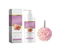 Soft Body Wash, Shower Gel, Moisturizing Body Wash, Deep Cleanses Skin, Soft and Stretchy Skin, Hidrata y Nutre la Piel, Apto para Todo Tipo de Pieles, Contiene Flores de Baño