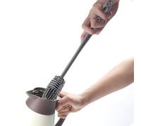 Soft bottleCleaner Brush - 1x1cm Sponge Silicone bottleCleaning Brush | Water bottleScrubbing Tool, Built For Bottles, Sports Bottles, Coffee Mugs, Reusable bottleCleaner, Kitchen Cleani