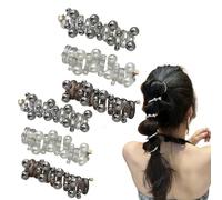 Soft Braided Elastic Spiral Hairs Ties for Women Everyday Wear Special Occasions No Damage Soft Elastic Spiral Hair Ties (Combination 2,Medium)
