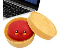 Soft Bun Squishy, Stress Relief Squeeze Toys Set, 3.5 Inches Fidget Toy with Slow Rise, Soft Foam Sensory Plaything, Squishy Toy with Cute Style, Fidget Toys for Classroom Break