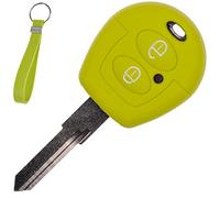 Soft Case Funda Protectora Llave del Coche + Cable Verde Manzana para VW Seat Skoda T4 Fox Sharan Polo Córdoba