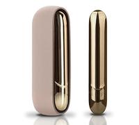 Soft Case para IQOS® 3, Funda de protección Suave para IQOS® 3 Cigarrillo electrónico Silicona Suave al Tacto, contra rasguños de caída y Golpes accidentales, Maleta Mordibo (Light Gold)