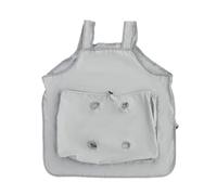 Soft Cat Chest - Apron Pet Transport Vest, Ventilated Cat Holding Bag | Adjustable Containment Travel Solution, Comfortable Sling Harness Design for Outdoor Grooming Nails Care Use