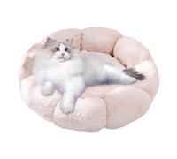 Soft Cat House, Cat Beds, Warm Cat Cave, Plush Cat Bed, Flower Cat Cave, Calming Pet Bed, Washable Cat Nest, Cozy Cat House, Calming Plush Pet Beds Washable Cat Nest for Small Cats & Indoor Dogs