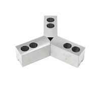 Soft Claws Jaws For Hydraulic Oil Pressure Chuck 4/5/6/8/10/12 Inches Standard 60/90/120 Degree CNC Lathe(Solid 12-inch 90)