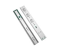 Soft Close Drawer Slides 14in Cabinet Draw Runners Replacement Rails Silver Pack of 2 Heavy Duty Easy Install Ideal for Kitchen & Fur(12in)