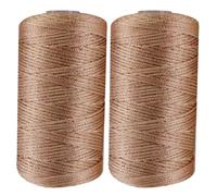 Soft Cord Nylon Yarn, 2Pcs Ice Linen Silk Hand Knitting Light Body Yarn