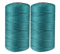 Soft Cord Nylon Yarn, 2Pcs Ice Linen Silk Hand Knitting Light Body Yarn
