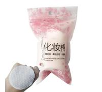 Soft Cotton Pads, Makeup Remover Rounds, 100pcs Facial Cleansing Wipes with Gentle Absorbent Texture, Disposal Skin Care Pads, Natural Face Cleaning Tool, Beauty Care Removal Sheets for Home Travel