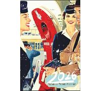 Soft Cover 2026 Mini Personal Travel Planner; Roomy A6 (4x6"), 260 Pages; Vintage Airline Poster Collage Cover: With Weekly Travel Planning Pages, ... Overview and Budget Tracker (2026 Essentials)