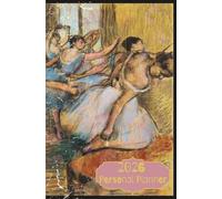 Soft Cover 2026 Personal Planner; 400 Pages, Size 5.25x8"; A Full Page for Each Day: Vintage Masterpieces 'Ballerina Wonderland' Collection - Design 3 (2026 Essentials)