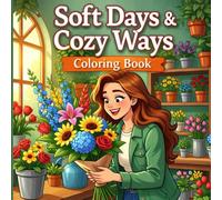 Soft Days & Cozy Ways, Girl Moments: A Cozy Girl Bold and Easy Coloring Book for Relaxation and Self-Care with Girl Moments and Simple Joys Coloring