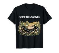 Soft Days Only Cute Duck Pond Cozy Nature Cottagecore Calma Camiseta