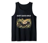 Soft Days Only Cute Duck Pond Cozy Nature Cottagecore Calma Camiseta sin Mangas