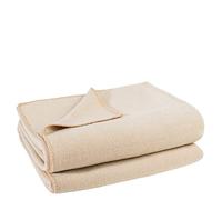 'Soft de Manta de Forro Polar - Forro Polar de - Manta de Punto Ganchillo - Mullido - 160 x 200 cm - 020 Cream - de Zoeppritz Since 1828 "