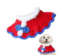Soft Dog Holiday Collars, Comfortable Cat Girl Dog Neck Collar, Pet Scarf and Wreath Collar for Travel, Outdoor Walks, Home Celebrations, Dog Neckwear for All Occasions