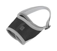 Soft Dog Muzzle for Large Dog with Velcro Straps Black Mesh Muzzle Breathable Pet Mask Dog Training Muzzle Anti Barking Dog Mouth Cover Against Biting Barking and Chewing (Grey XXL)