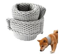 Soft Dog Neck Cone, Cómodo Anti Licking Collar, Breathable Recovery Aid, Pet Neck Protection Accessory, Easy Wear Solution, Adecuado para cachorros Kitten Small Breed Home Travel Outdoor