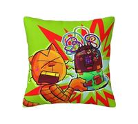 Soft Dogs Art As Petey The Cat - Funda de cojín cuadrada decorativa para sofá