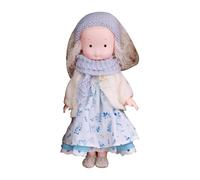 Soft Doll - 10 Inches Cute Rag Doll Collectibble Toy, Fall Theme with Dress and Accessories | Long Lasting Home Decoration Kids Huggable Toy for Friends Family Giffts Playroom Nursery Display