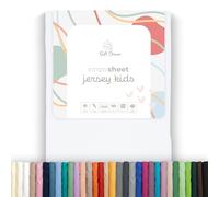 Soft Dream Sábana bajera ajustable 80 x 160 cm, 100% algodón peinado, certificado Öko-Tex, fabricada en la UE