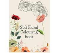 Soft Floral Coloring Book for Ad