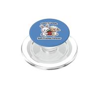 Soft Friends Forever, Linda Amistad Entre Conejo y Cordero PopSockets PopGrip para MagSafe