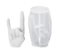 Soft Gesture Silicone Mold Semi Transparent Hand Resin Casting Form