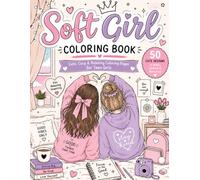 Soft Girl Coloring Book