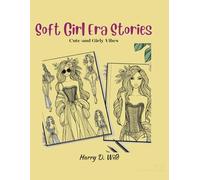 Soft Girl Era Stories: Fashion Coloring Book Bold and Easy Coloring Books for Senior Girls (Simple and Big Designs for Stress Relief for Adults)
