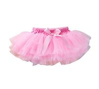 Soft Girl Schmuck Infant Recién Nacido Bebé Niña Suave Mullido Falda Tutú Pantalones Cortos, Bowknot-Party Carnaval Malla Tul Falda para Niños Niñas 128, Rosa., 3-6 meses