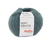 SOFT GRATTE de Lanas Katia. Ovillo de color aguazul Cod.86