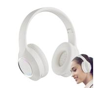 Soft Headphones, Wireless Fast-Connect Audio Device, TF Card and 3.5mm Interface Support, Comfortable Over-Ear Design for Extended Use, Portable Music Player for Travel Home Work and Outdoor A