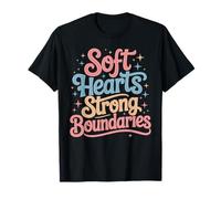 Soft Hearts Strong Boundaries Fuerza de la emoción - Camiseta