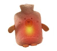 Soft Hot Water Bottle - Hot Water Bottles Rubber | Hots Waters for Comfort, Reusable Hots for Hands Legs Shoulders Neck,leakproof Rubber,waters Warm Jar with Portable Warmt