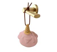 Soft Ice Cream Shape Door Stopper | Non-Slip PVC Door Stop Wall Protector & Anti-Collision oor Buffer | Dual-Use Đoor Holder & Wall Safety Pad 10×10×5.2cm Cute Home Office Bathroom Dorm Apartment Ent