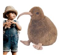 Soft Kiwi Bird Stuffed Animal - Cute Plush Doll Toy, Adorable Flightless Bi