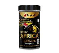 Soft Line Africa HERBIVORE Size S 100ml / 60g - el alimento Blando en Forma de Sticks Que se hunden para los Peces africanos herbívoros y omnívoros