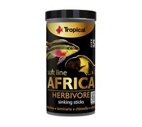 Soft Line Africa Herbivore Size S 250ml / 150g - el alimento Blando en Forma de Sticks Que se Hunden para los Peces africanos herbívoros y omnívoros