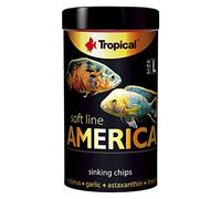 Soft Line America Size L 100ml / 52g - el alimento Blando en Forma de Chips alimenticios Que se Hunden para los Peces omnívoros y carnívoros de América del Norte y América del Sur