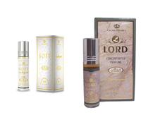 Soft & Lord Concentrated Perfume Oil Pack of 2 | Long-Lasting Alcohol-Free Attar for Men & Women | 6ml Each Roll-On