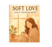 Soft Love: A Mindful Adult Coloring Book for Self-Love, Healing, and Cozy Moments: Relaxing Coloring Pages for Quiet Hearts, Emotional Healing, and Everyday Comfort