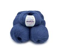 Soft Mohair - Ovillo de 50 g, 20% lana, 40% mohair, 40% acrílico (4, SM26)