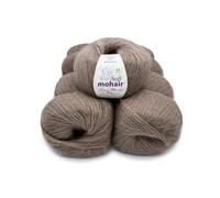 Soft Mohair - Ovillo de 50 g, 20% lana, 40% mohair, 40% acrílico (4, SM87)