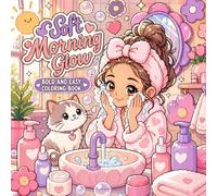 Soft Morning Glow: Bold And Easy Coloring Book (Soft Life Coloring Series)