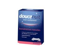 Soft Night Anti-Ronquidos Tiras Nasales Tamaño Grande 20 unidades