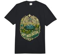 Soft Notes Outside Handpan Música al Aire Libre Comfort Colors Adult Heavyweight T-Shirt