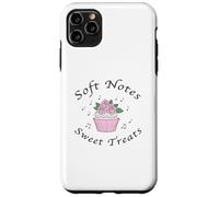 Soft Notes Sweet Treats Coquette Estética Cupcakes & Roses Carcasa para iPhone 11 Pro MAX